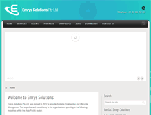 Tablet Screenshot of emryssolutions.com